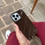 قاب موج قهوه ای
